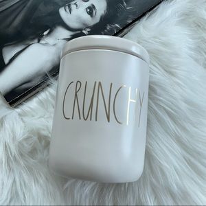 Rae Dunn CRUNCHY Loop Lid Canister